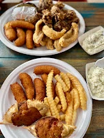 Chicken Livers & Perch Dinner Deviled Crab