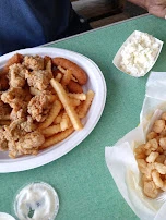 Fried Oysters Hush Puppies