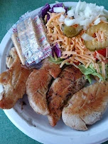 Grilled Chicken Tenders and Side Salad