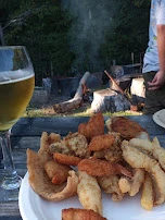 Part of the Seafood Platter